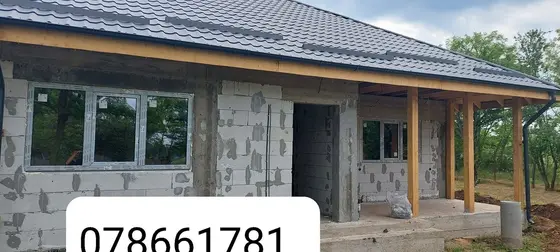 Casă pe parter, cu ferestre PVC peste tot — montaj Ionuț Termopane